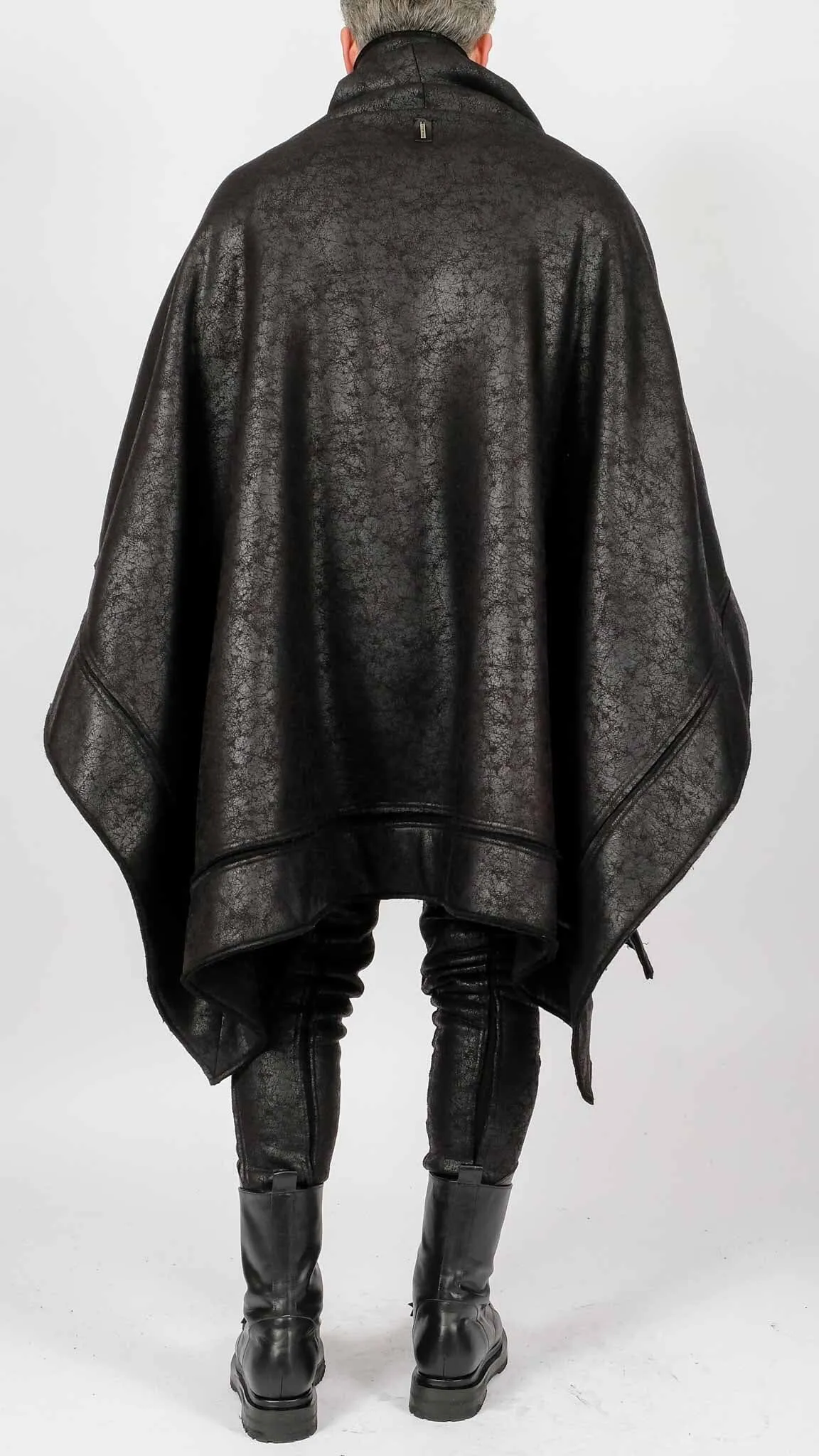 Leather Effect Cape