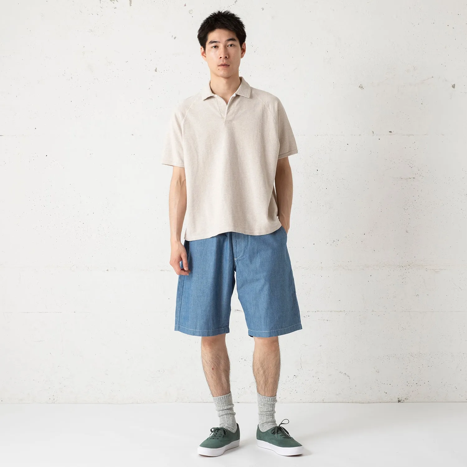 Lee | リー　Begin別注 XSからXXLまでカバーするFLEEASYショーツ シャンブレー