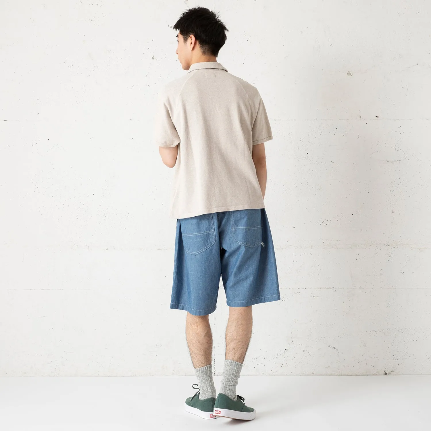Lee | リー　Begin別注 XSからXXLまでカバーするFLEEASYショーツ シャンブレー