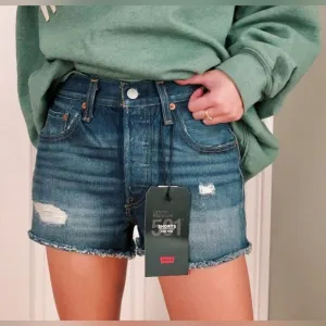Levi’s 501 High Rise Denim Shorts Sz 25