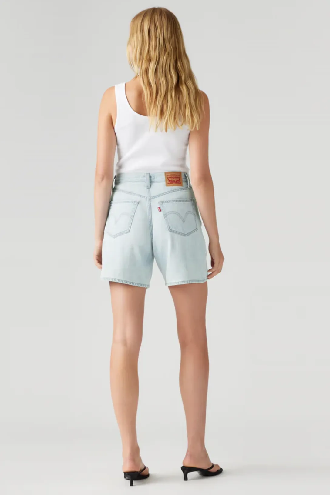 LEVI'S HIGH RISE BAGGY SHORTS - LUXURY TRIP