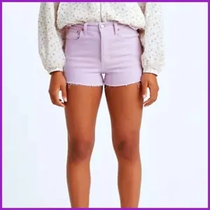 Levi’s Light Wash Lavender Purple Shorts