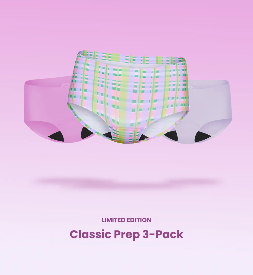 Light Leakproof No-Show Underwear Boyshort 3-Pack (4-Pack Item)