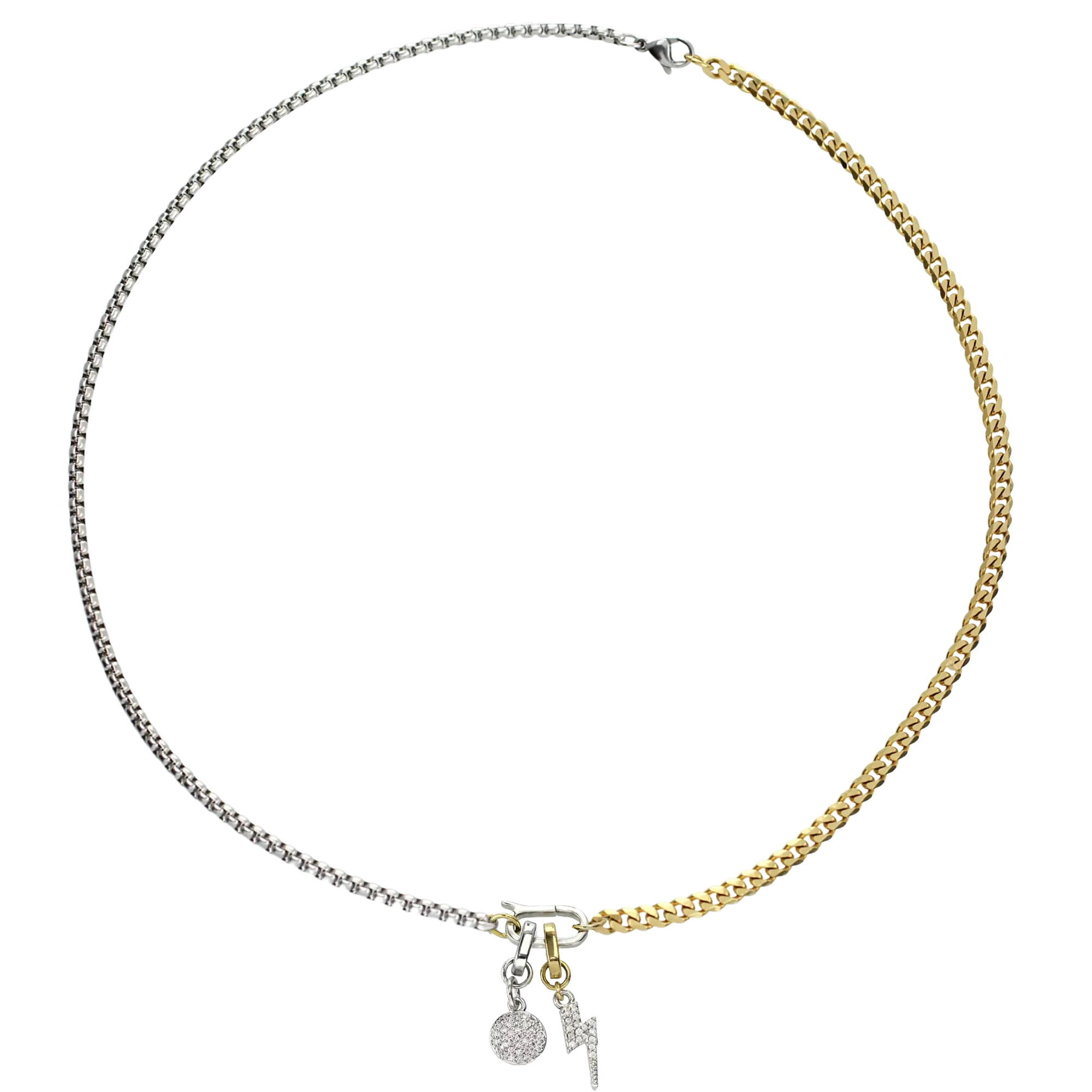 LIGHTING BOLT LINK CHARM