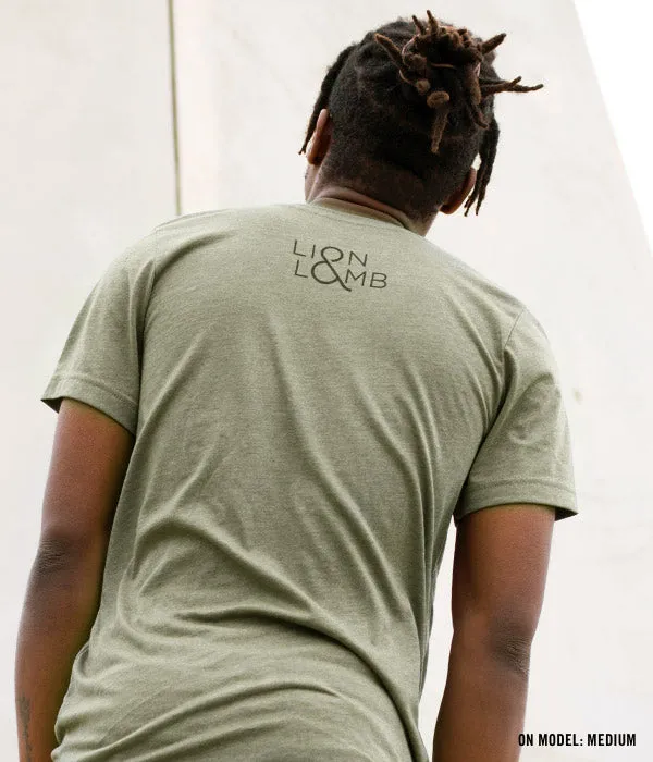 Lion & Lamb – Heather Olive
