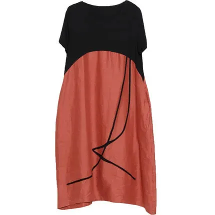 Livia – Effortlessly Chic Women's Summer Patchwork Dress