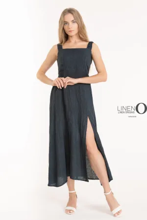 LO Slvless Dress French Linen