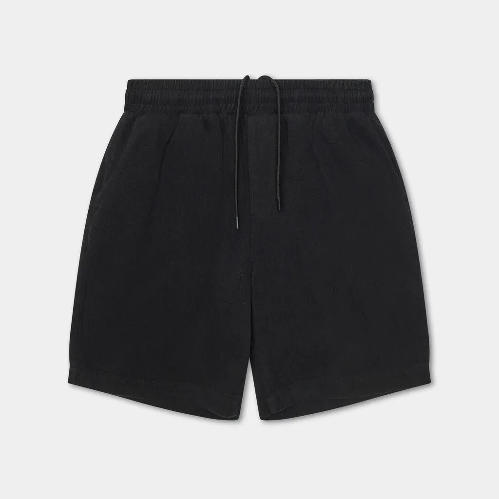 Long Casual Shorts / 4054 - Black