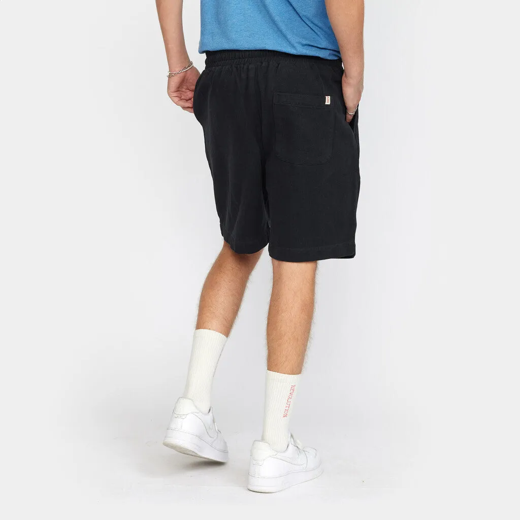 Long Casual Shorts / 4054 - Black
