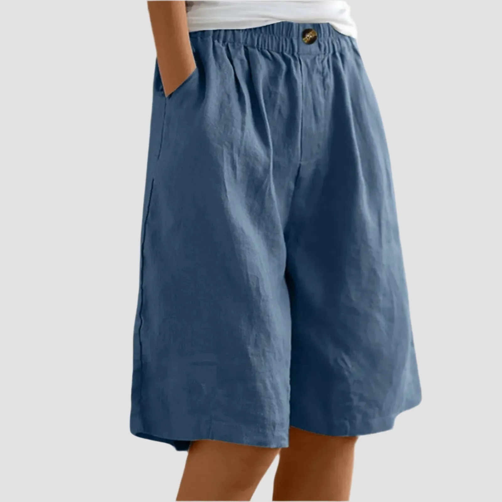 Loose Linen Capris