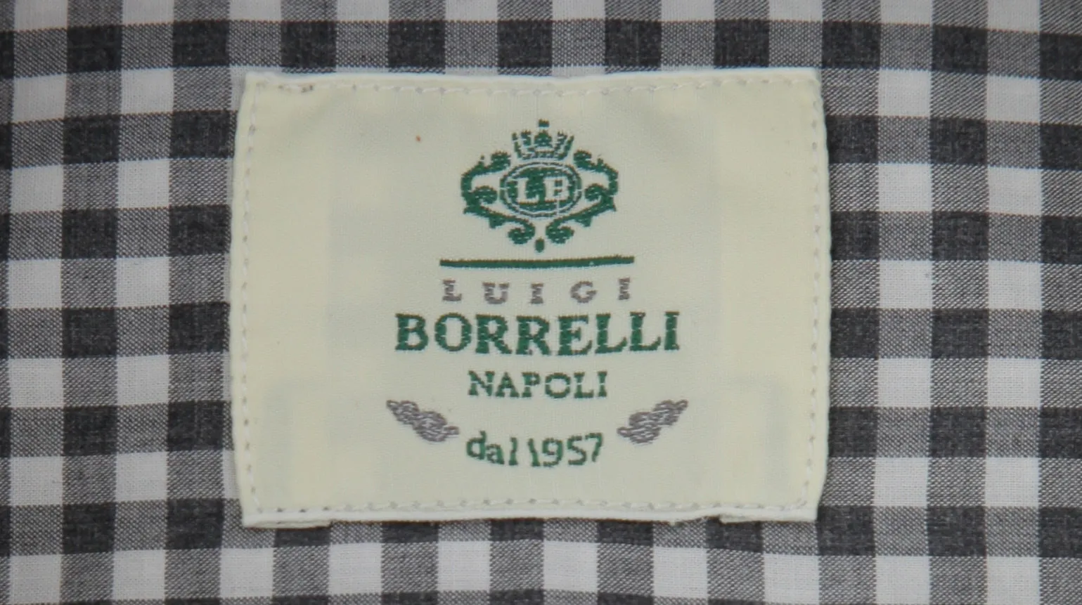 Luigi Borrelli Black Shirt - Slim