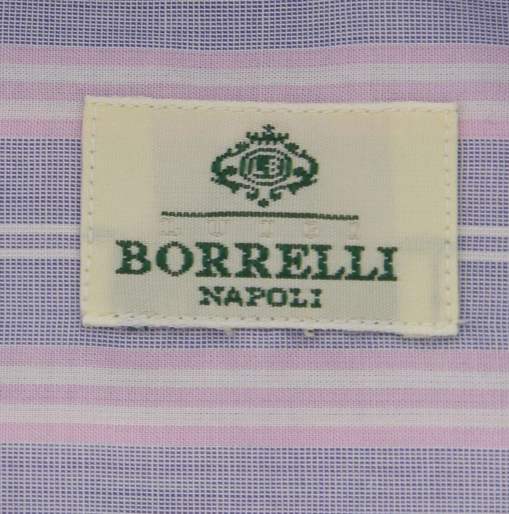 Luigi Borrelli Blue Shirt - Extra Slim