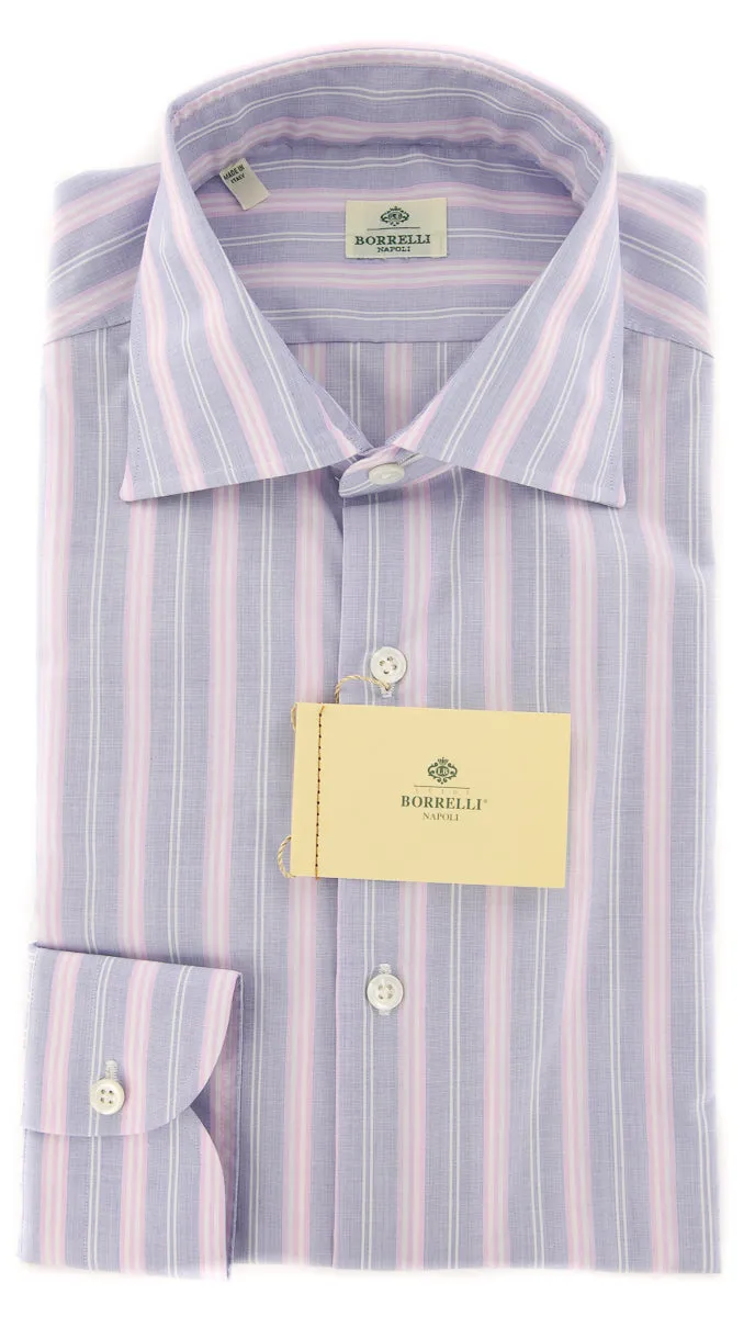 Luigi Borrelli Blue Shirt - Extra Slim