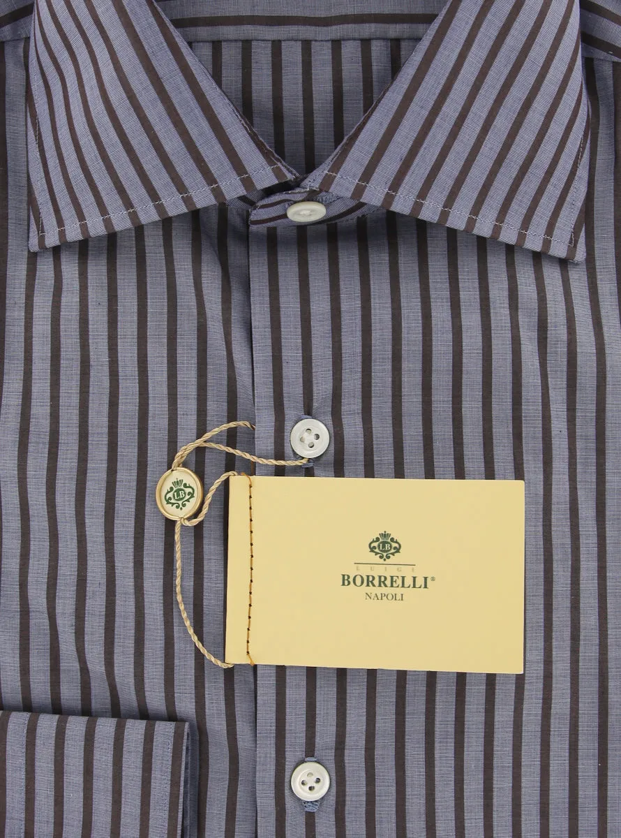 Luigi Borrelli Blue Shirt - Extra Slim