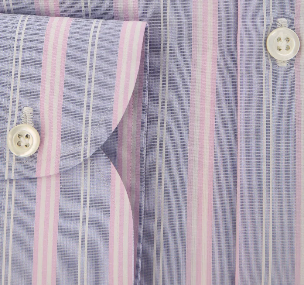 Luigi Borrelli Blue Shirt - Extra Slim