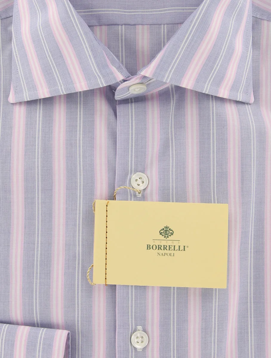 Luigi Borrelli Blue Shirt - Extra Slim