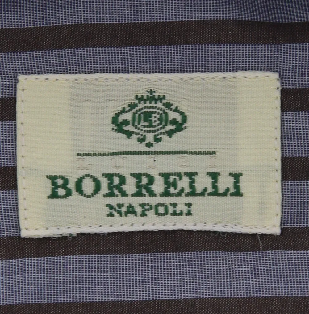 Luigi Borrelli Blue Shirt - Extra Slim