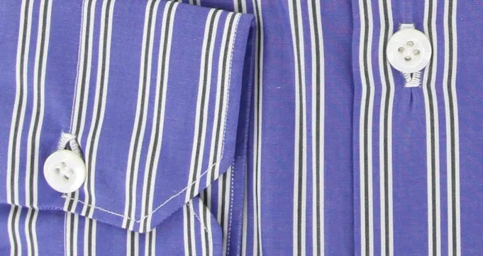 Luigi Borrelli Blue Shirt – Size: 15.75 US / 40 EU