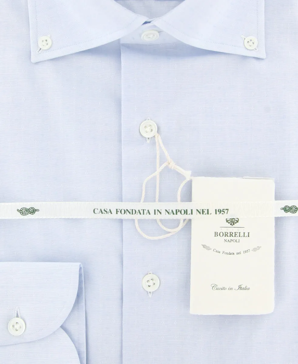 Luigi Borrelli Blue Shirt - Slim