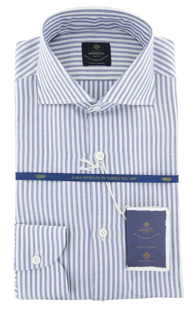 Luigi Borrelli Blue Shirt - Slim