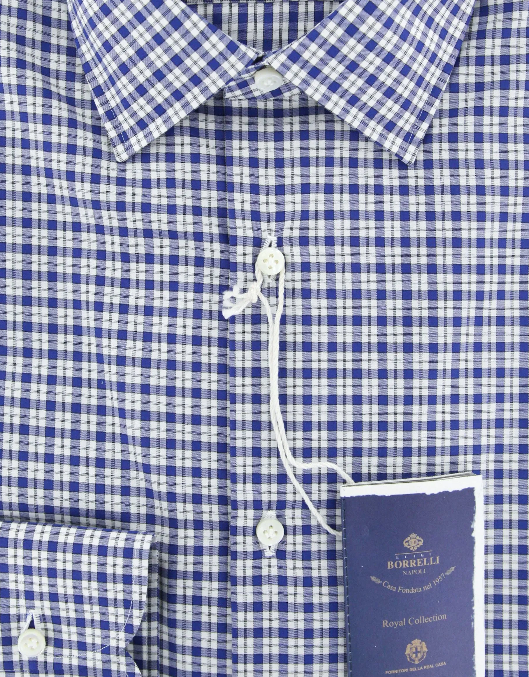 Luigi Borrelli Blue Shirt - Slim