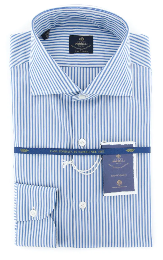 Luigi Borrelli Blue Shirt - Slim
