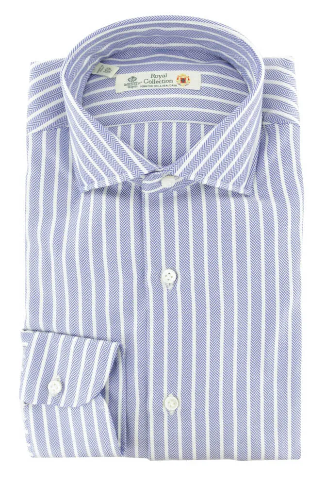 Luigi Borrelli Blue Shirt - Slim
