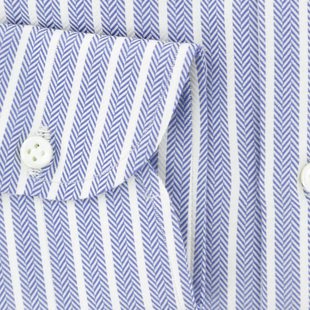 Luigi Borrelli Blue Shirt - Slim