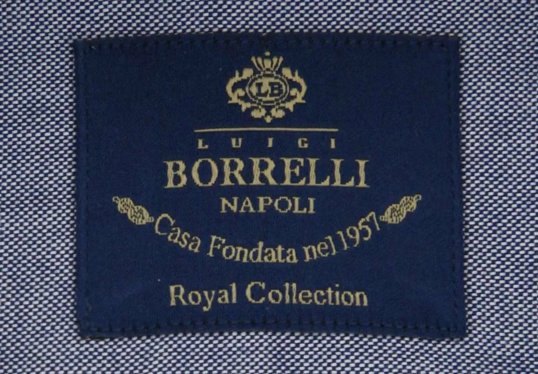 Luigi Borrelli Blue Shirt - Slim
