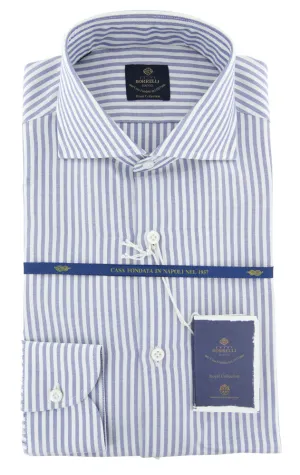 Luigi Borrelli Blue Shirt - Slim