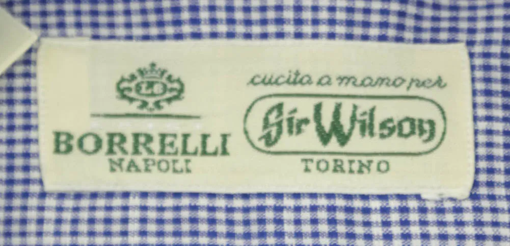 Luigi Borrelli Blue Shirt - Slim