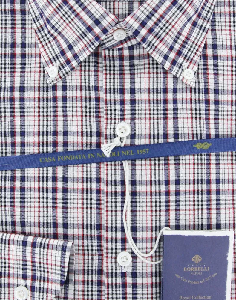 Luigi Borrelli Blue Shirt - Slim