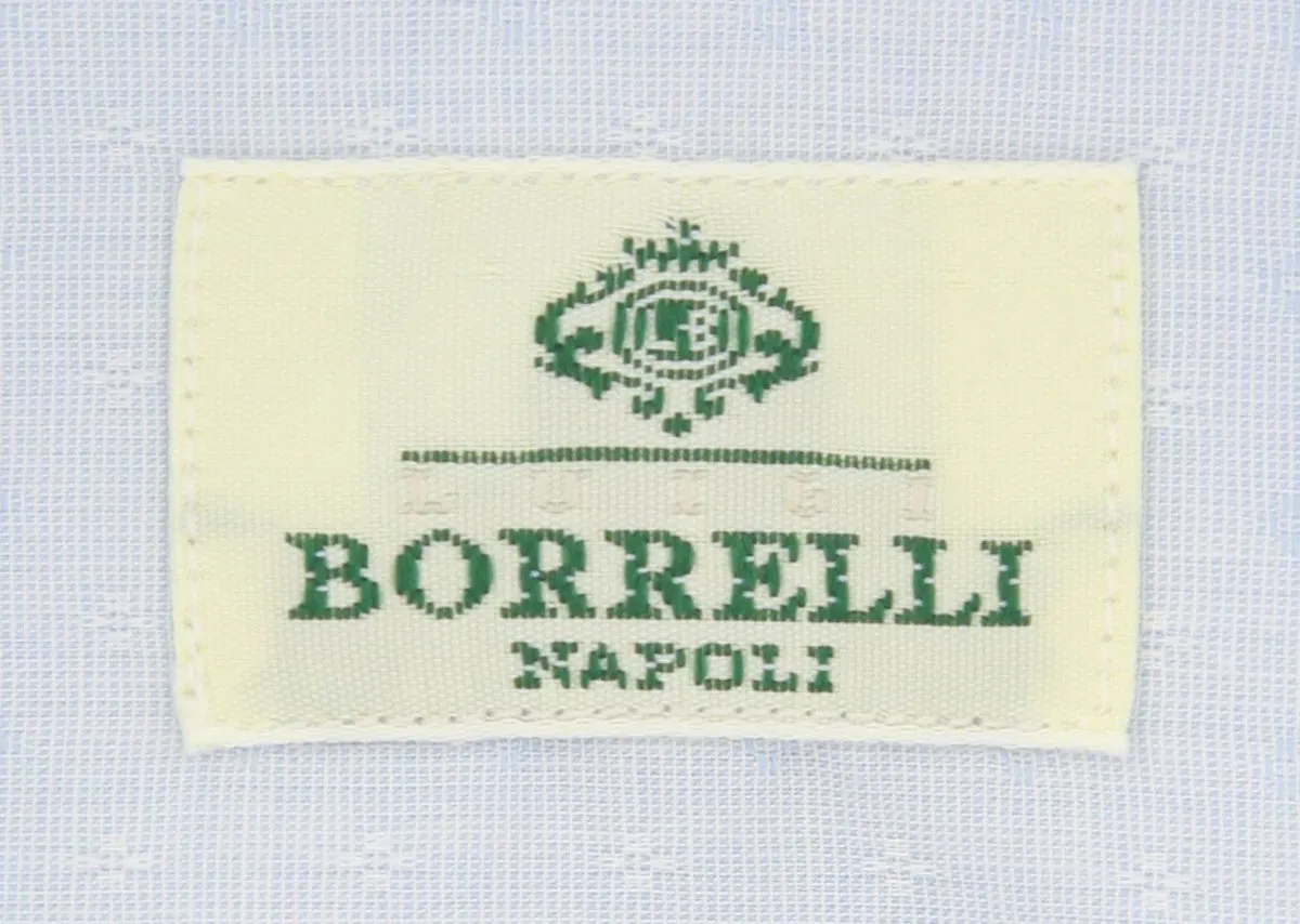 Luigi Borrelli Blue Shirt - Slim