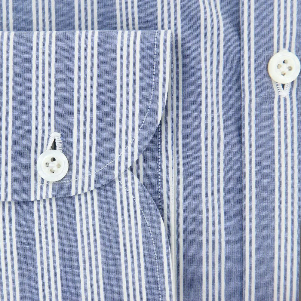 Luigi Borrelli Blue Shirt - Slim