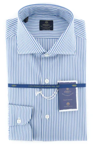 Luigi Borrelli Blue Shirt - Slim