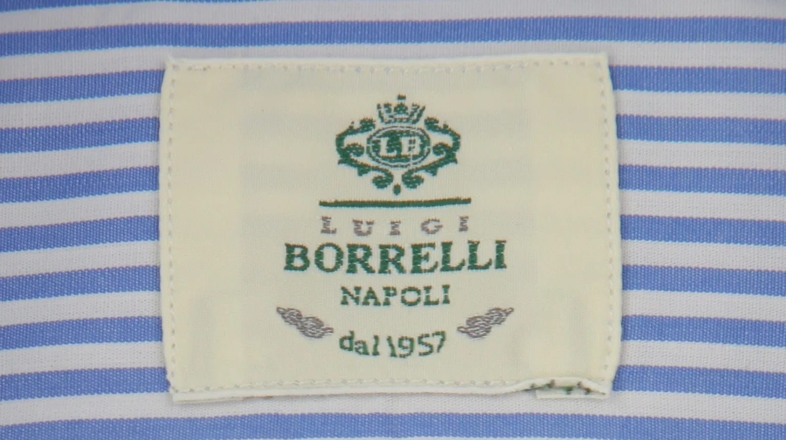 Luigi Borrelli Blue Shirt - Slim
