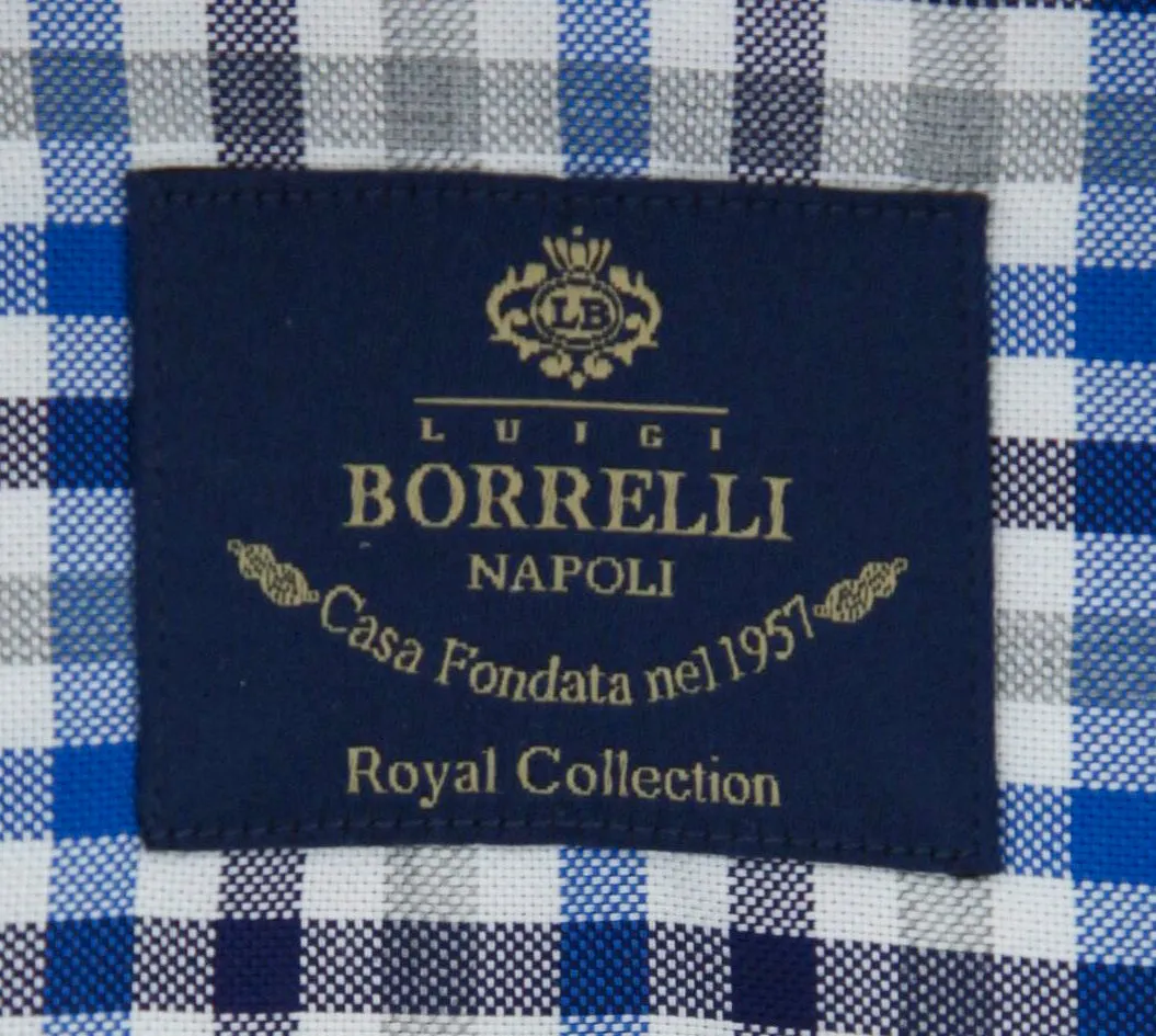 Luigi Borrelli Blue Shirt - Slim