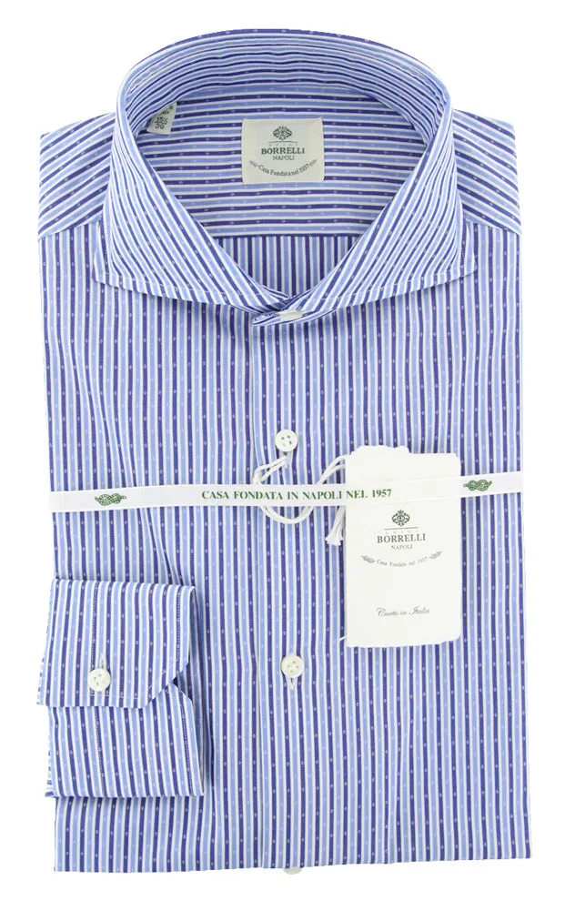 Luigi Borrelli Blue Shirt - Slim
