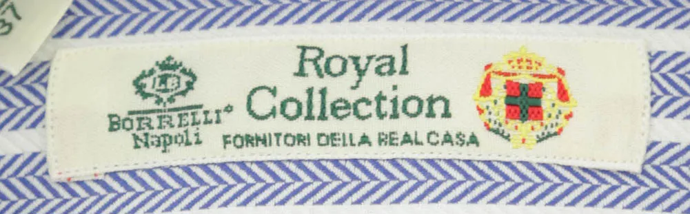 Luigi Borrelli Blue Shirt - Slim