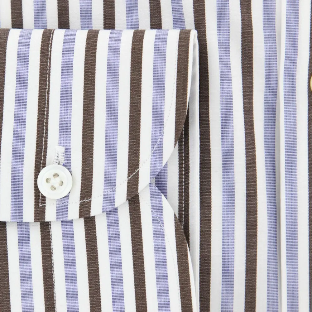 Luigi Borrelli Brown Shirt - Slim