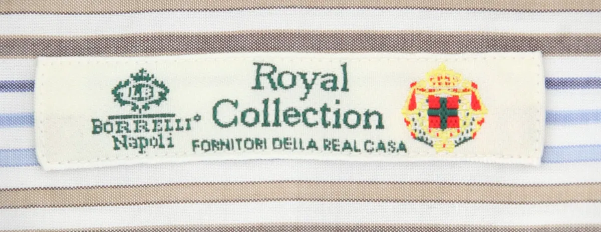 Luigi Borrelli Brown Shirt - Slim
