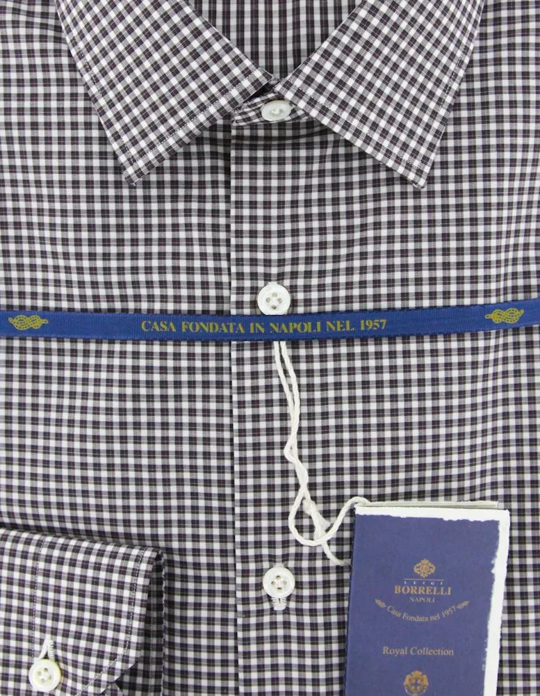 Luigi Borrelli Brown Shirt - Slim