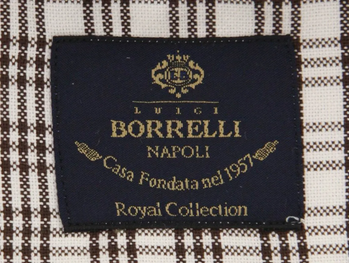 Luigi Borrelli Brown Shirt - Slim