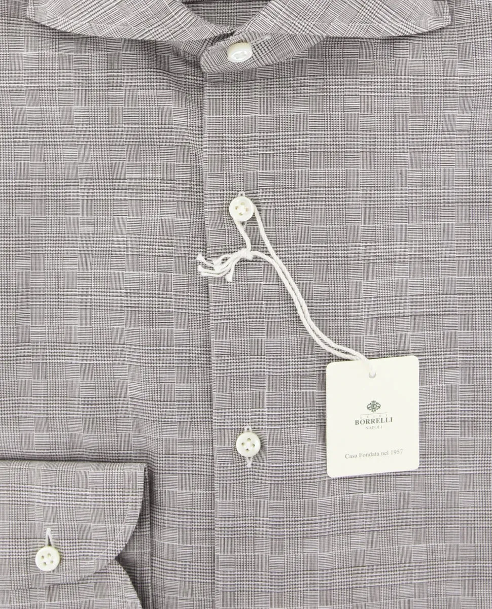 Luigi Borrelli Brown Shirt - Slim