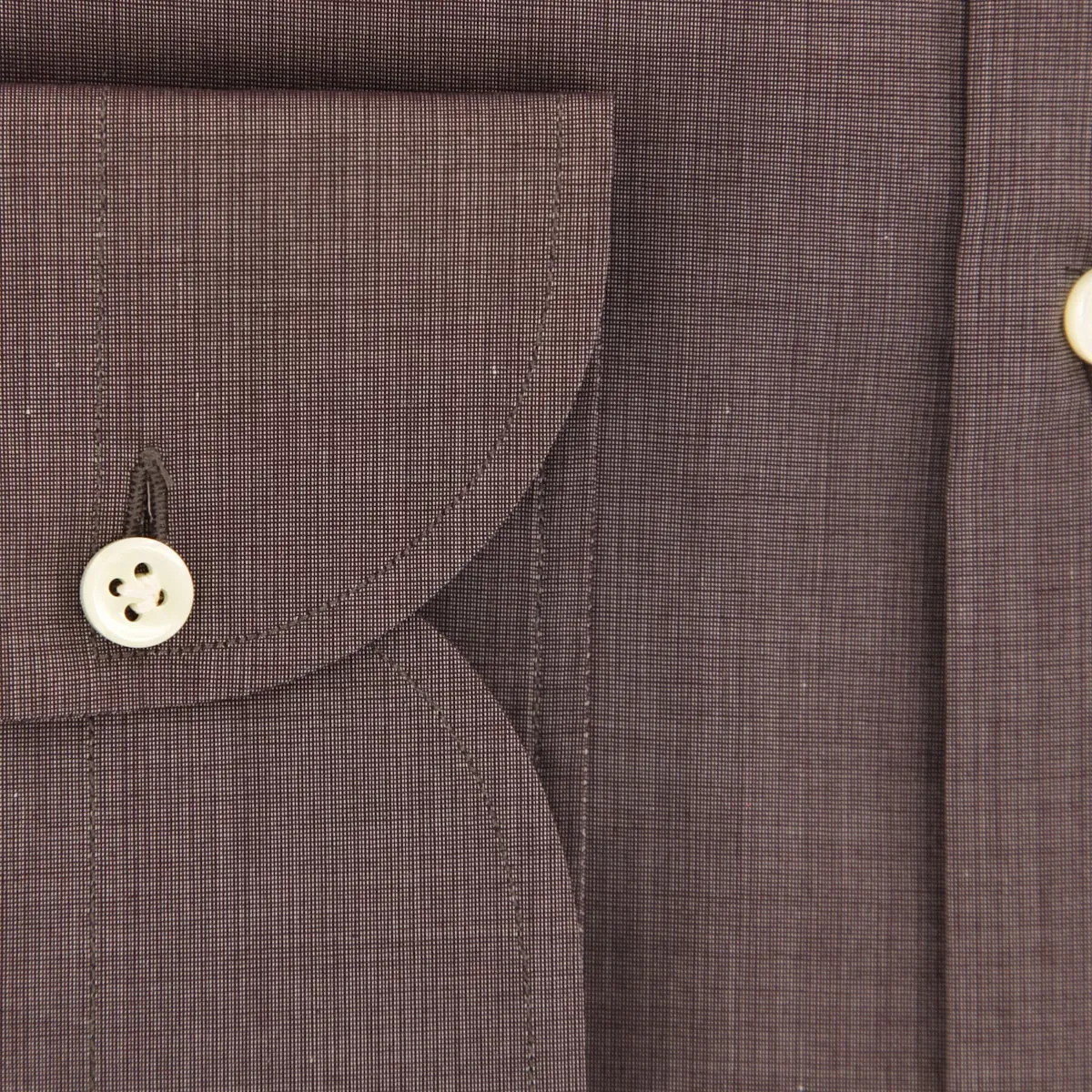 Luigi Borrelli Brown Shirt - Slim