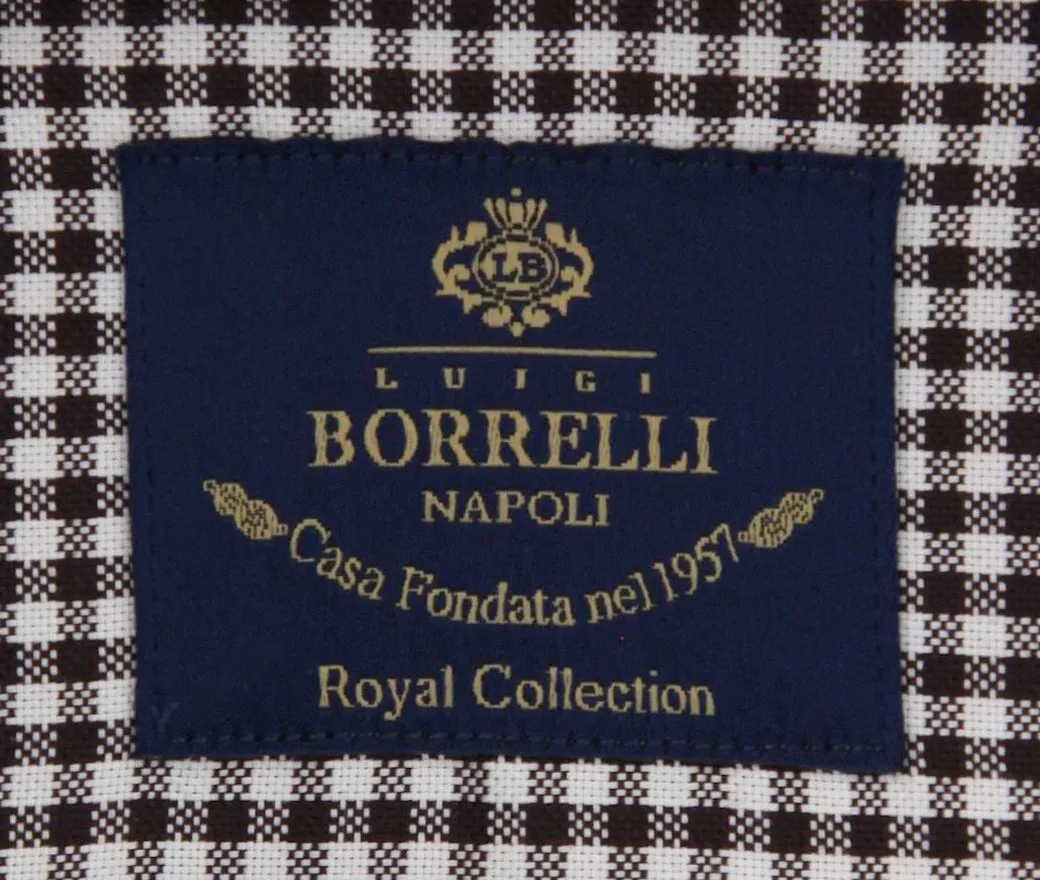 Luigi Borrelli Brown Shirt - Slim