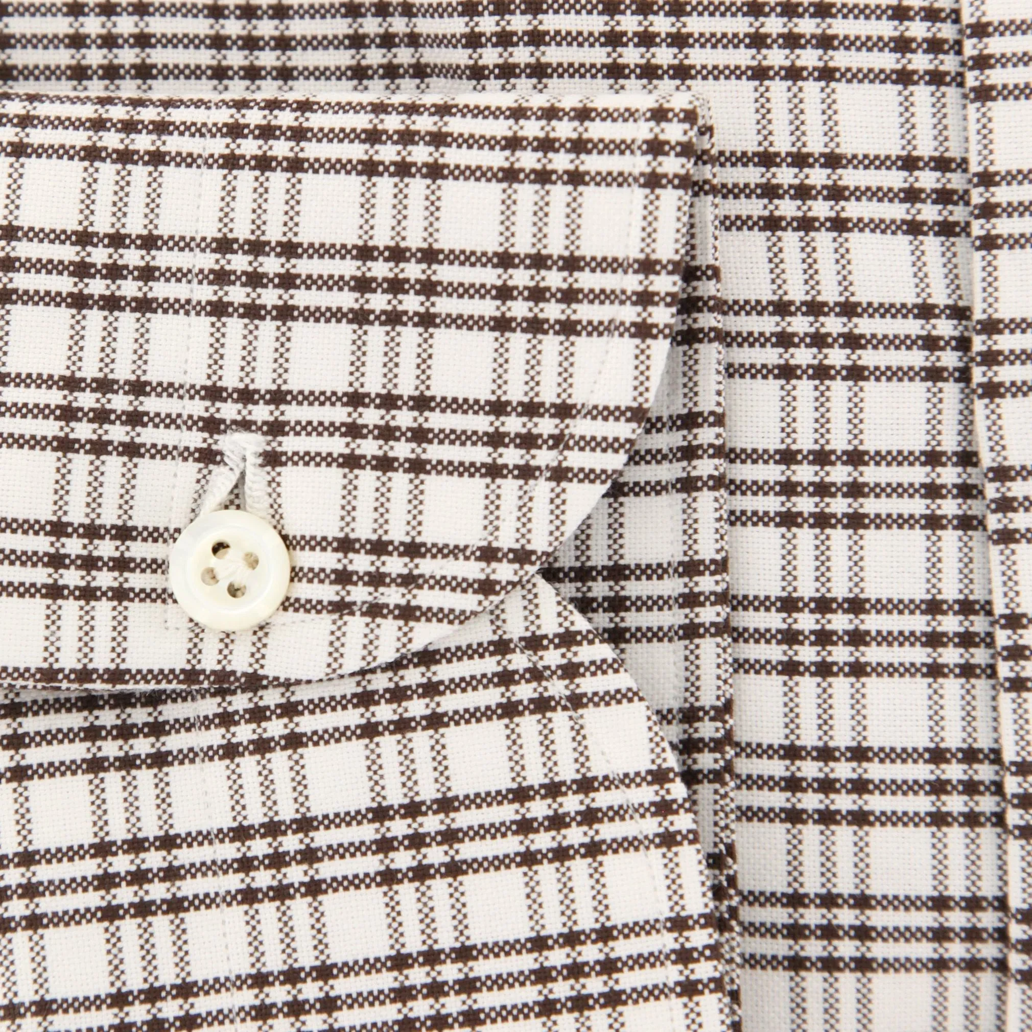Luigi Borrelli Brown Shirt - Slim