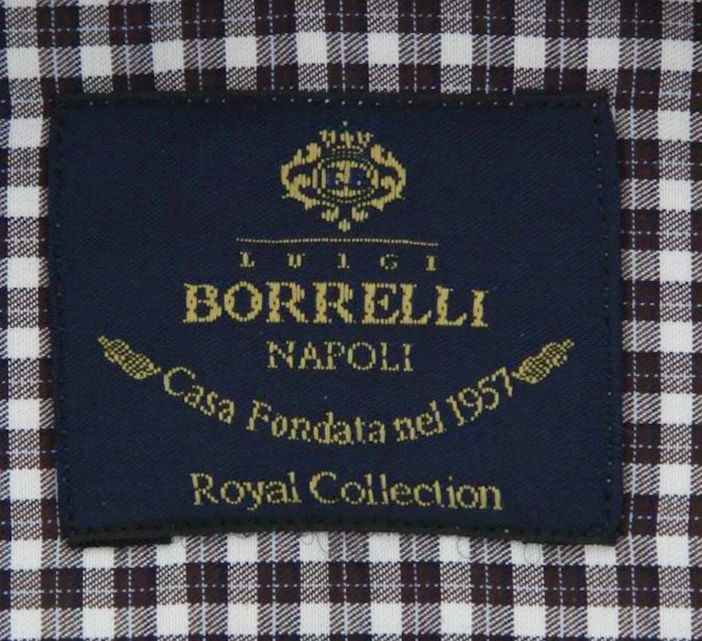Luigi Borrelli Brown Shirt - Slim