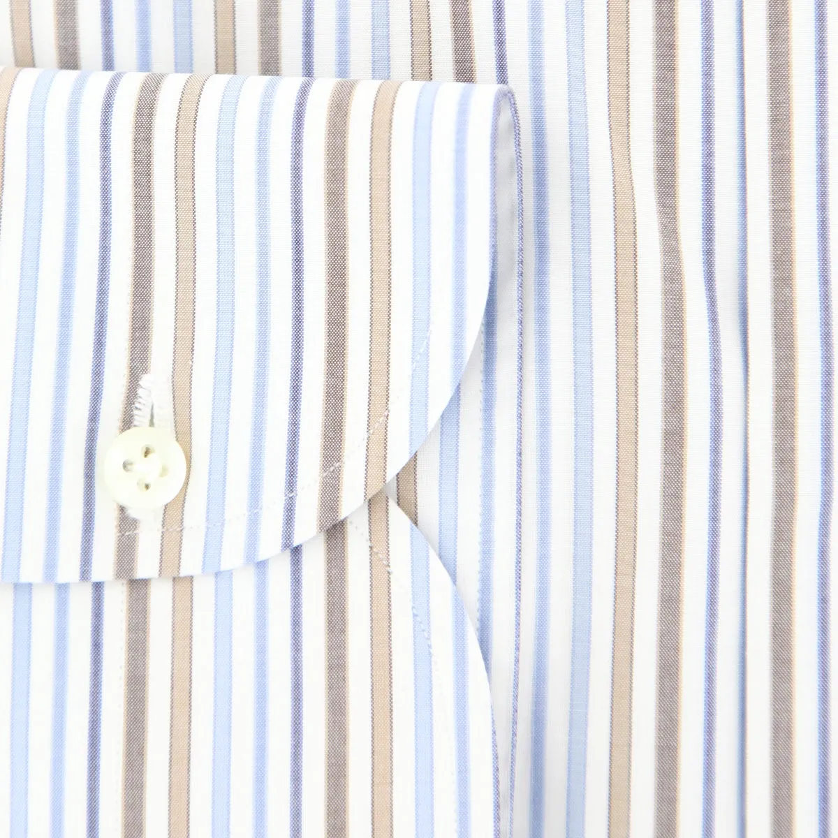Luigi Borrelli Brown Shirt - Slim