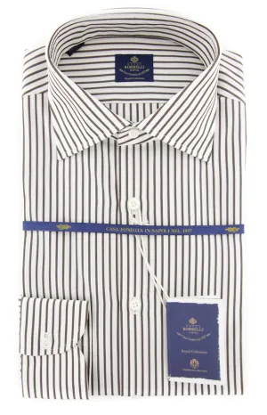 Luigi Borrelli Brown Shirt - Slim
